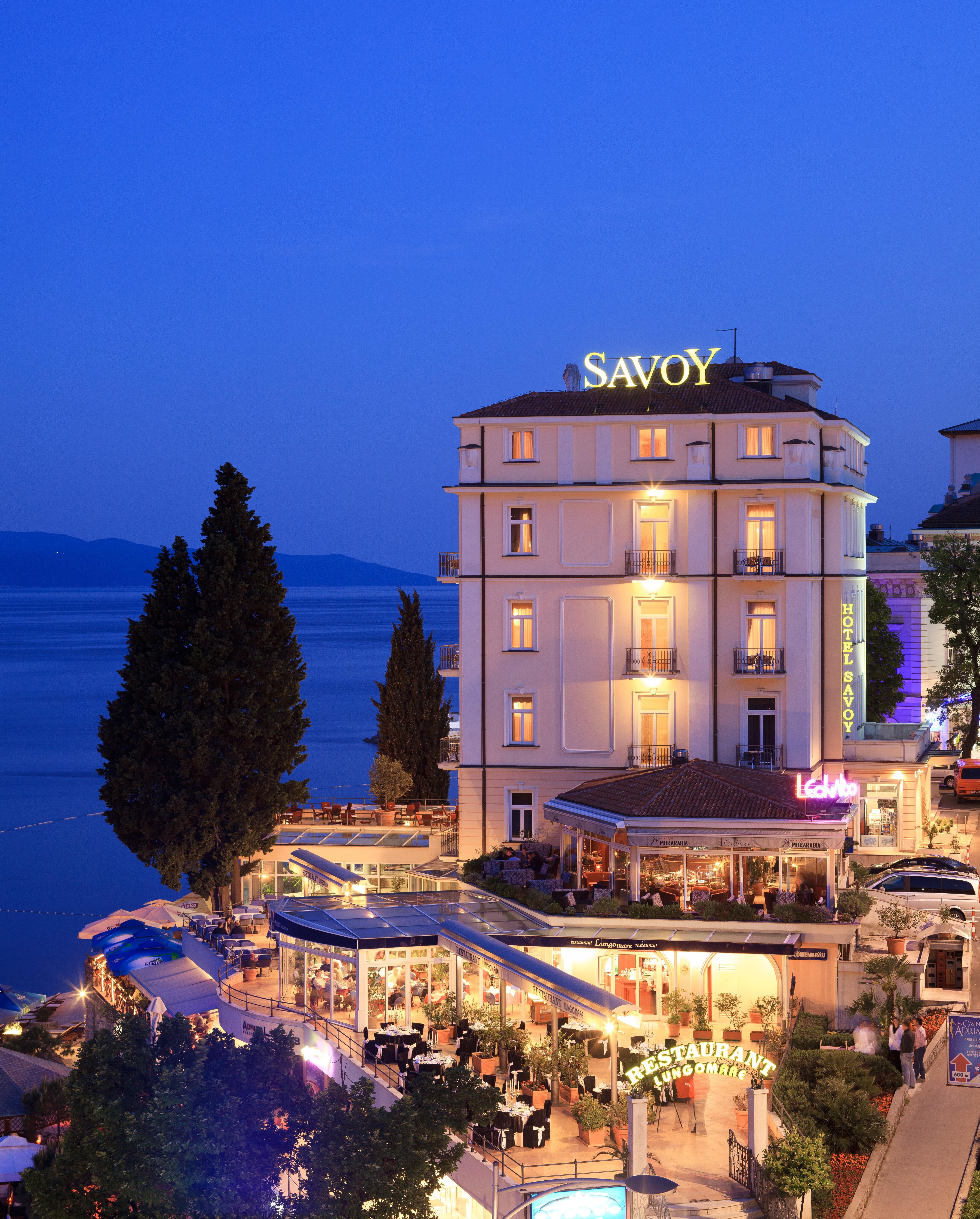 Hotel Savoy Opatija Bagian luar foto